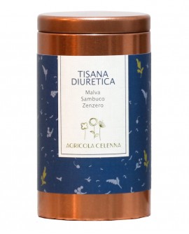 TISANA DIURETICA in fiori - barattolo 40g - Tisane Agricola Celenna