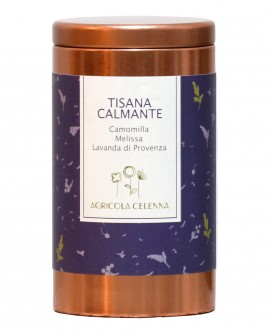 TISANA CALMANTE in fiori - barattolo 40g - Tisane Agricola Celenna