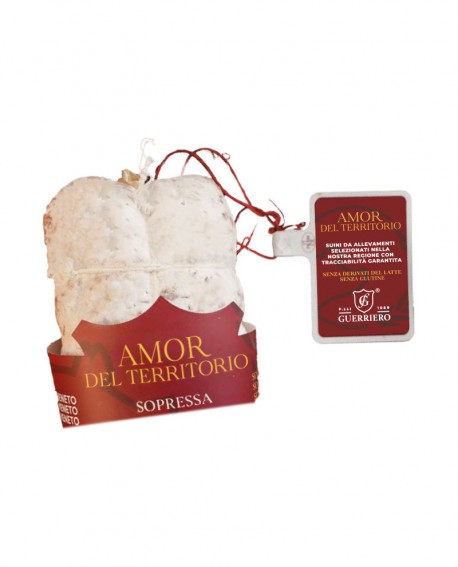 Sopressa Veneto, TRANCIO 800g, stagionatura 45gg - Prosciuttificio Amor del Territorio