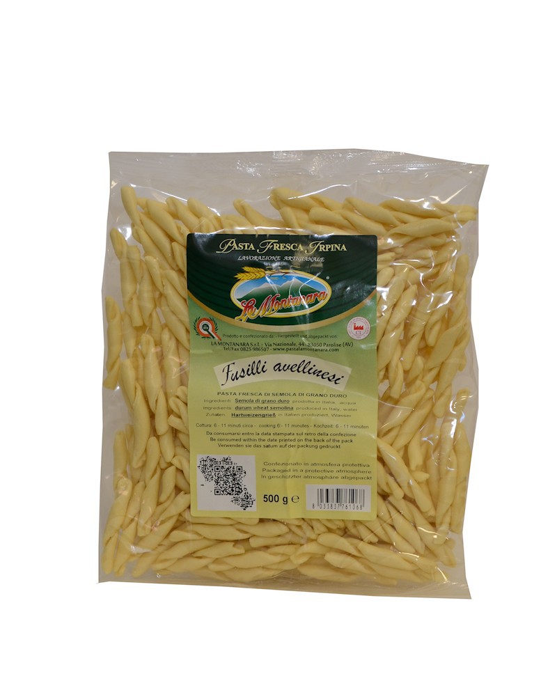 Vendita Online Fusilli Avellinesi La Montanara Pasta Fresca