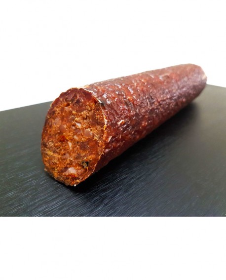 Salamella Tonduja stagionato 2 mesi - busta sottovuoto 1000g - Salumi di Mare